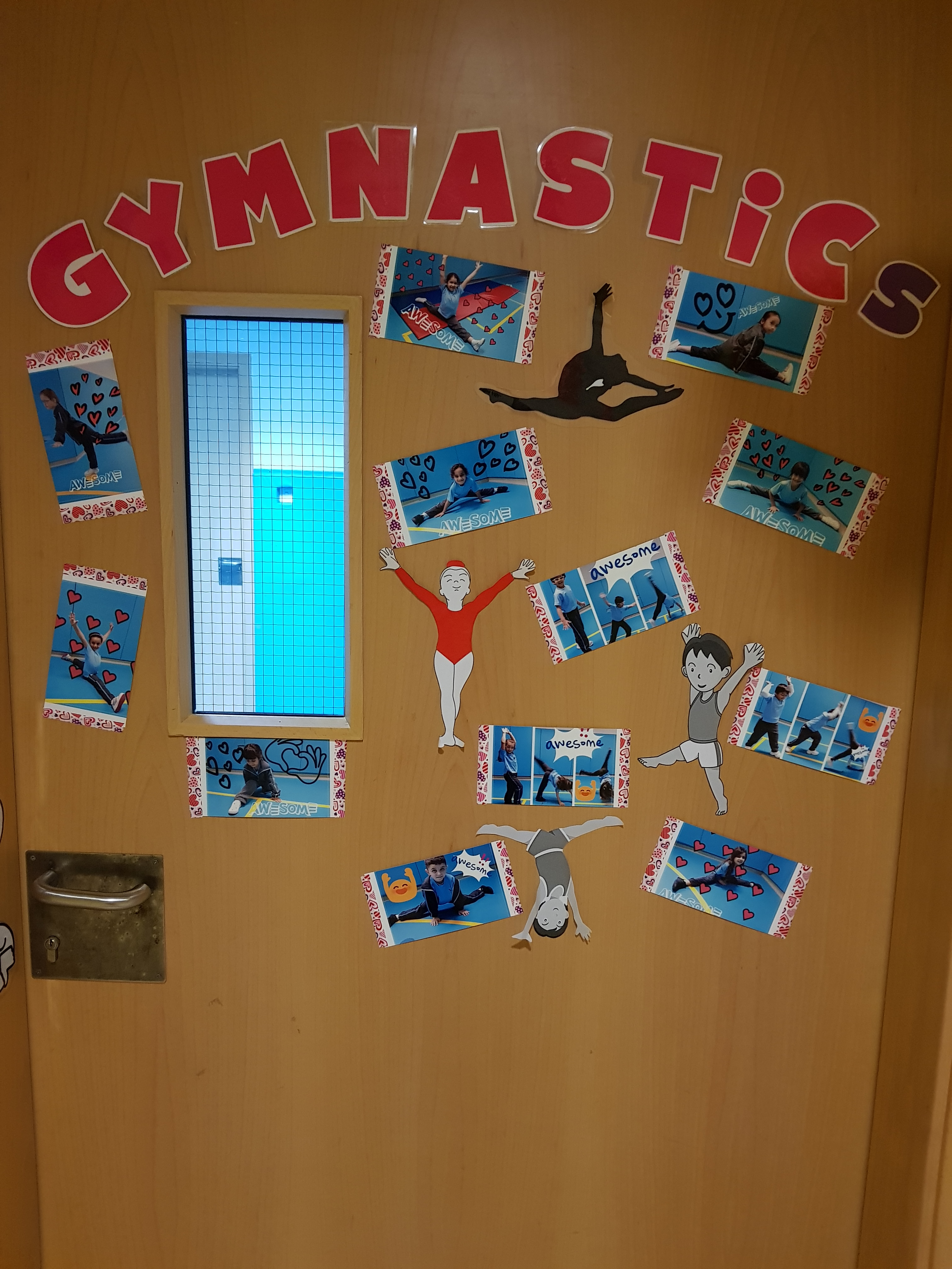 KG Gym door