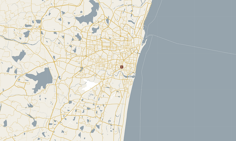 map of chennai