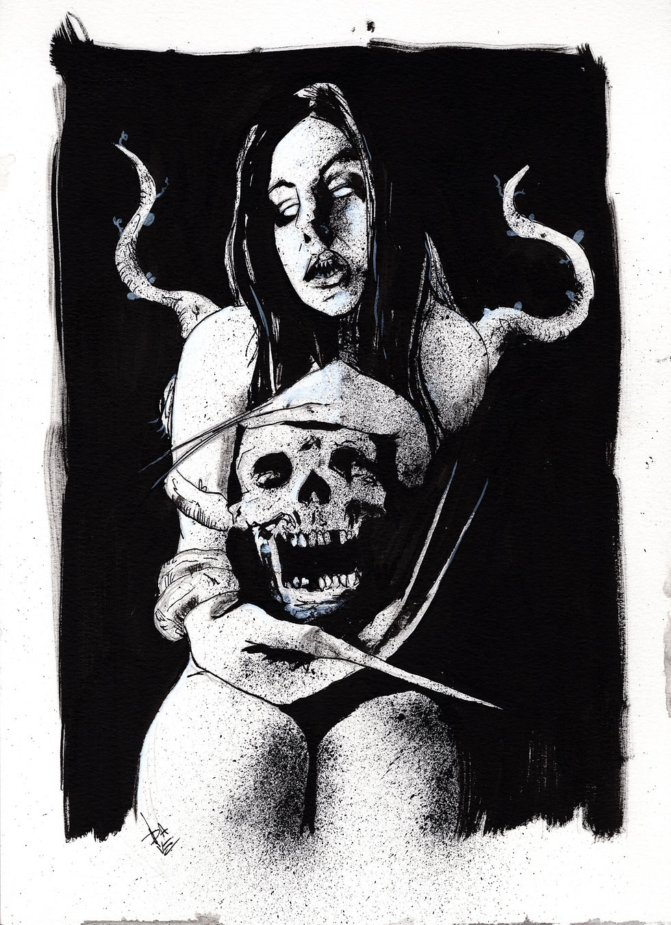 Virginia Creeper - Variant Cover Original Art