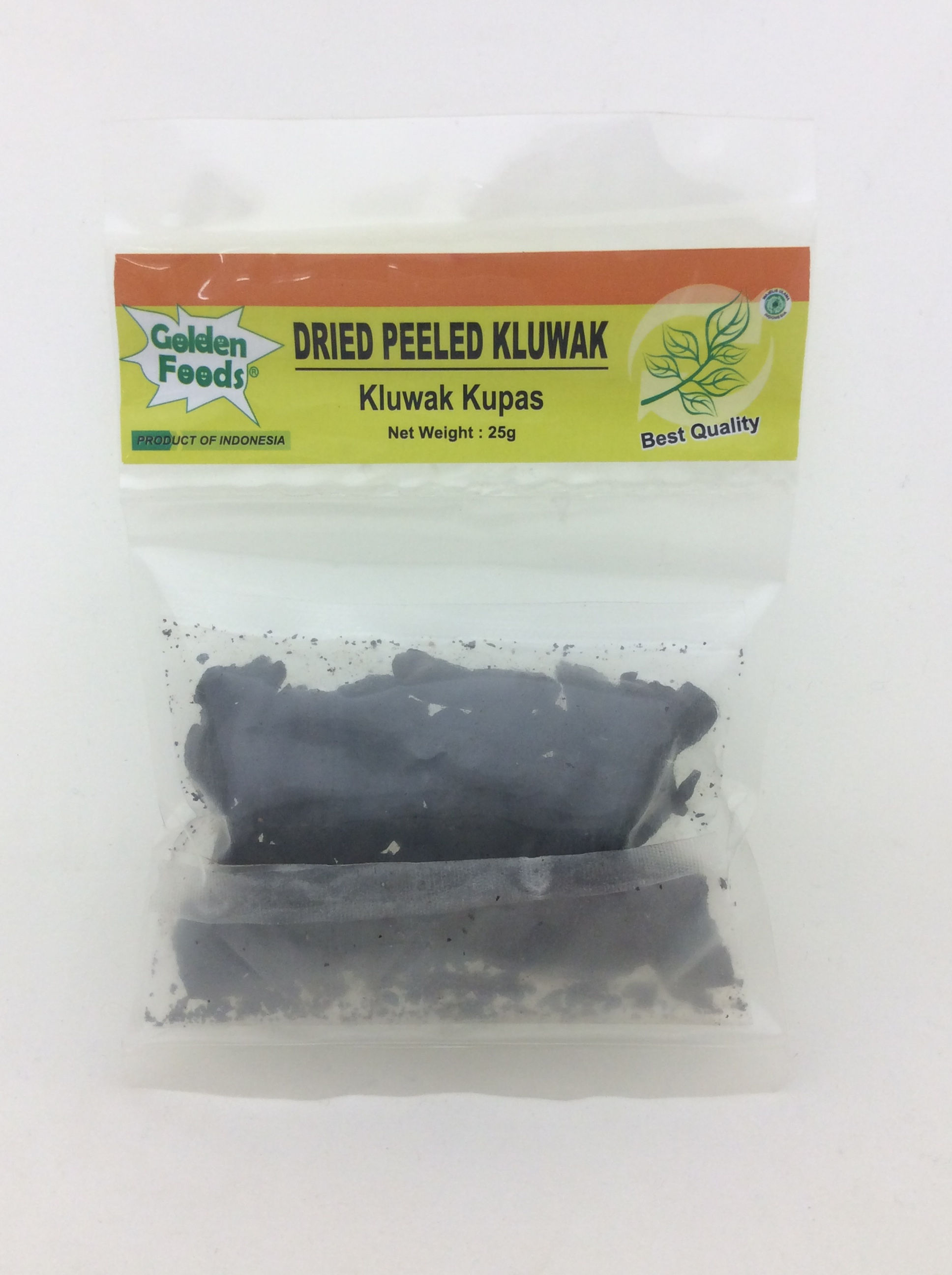GOLDEN FOOD Dried Peeled Kluwak Nut25g (for making RAWON)