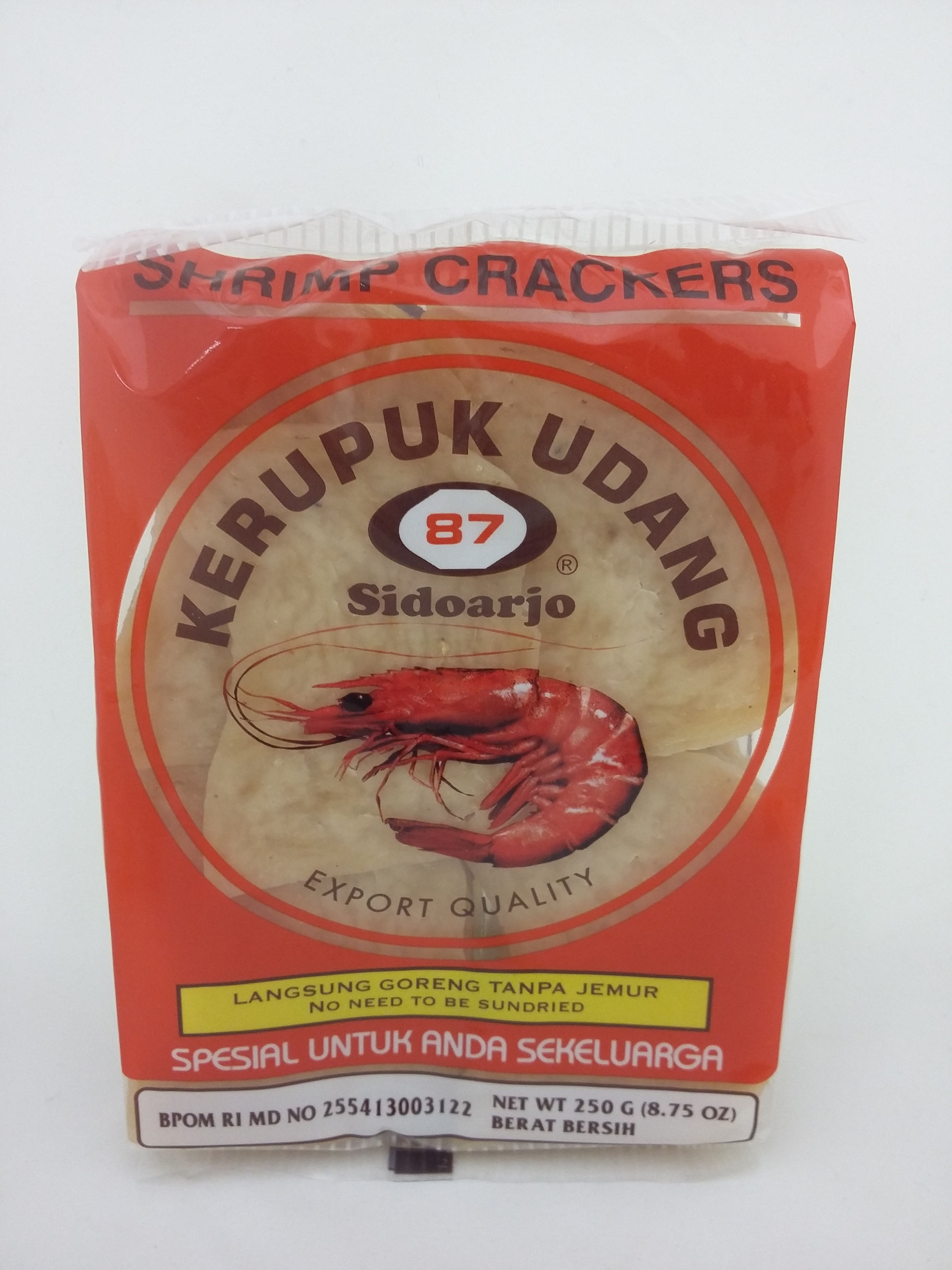 87 Sidoarjo Shrimp Cracker GK 48x250g