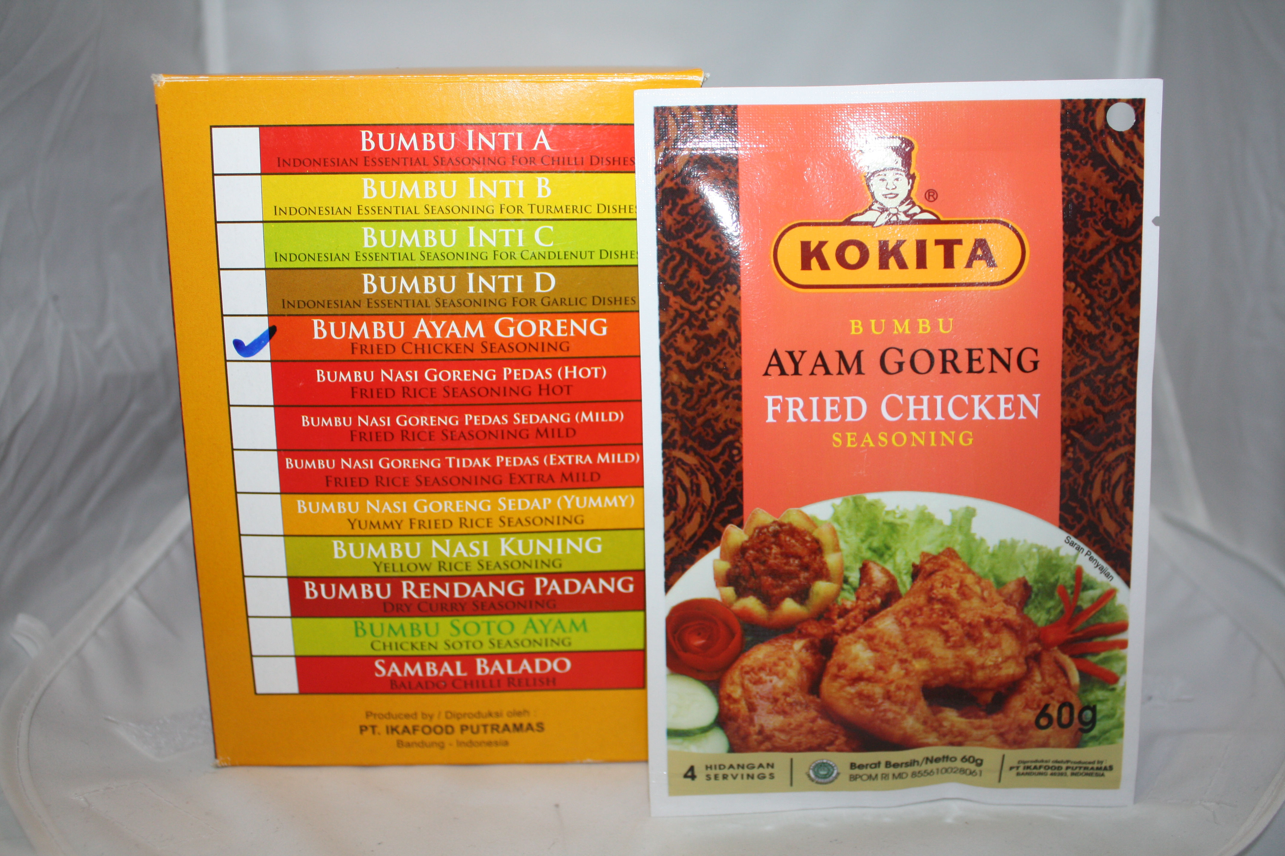 KOKITA seasonings sachet 6x24x60gr