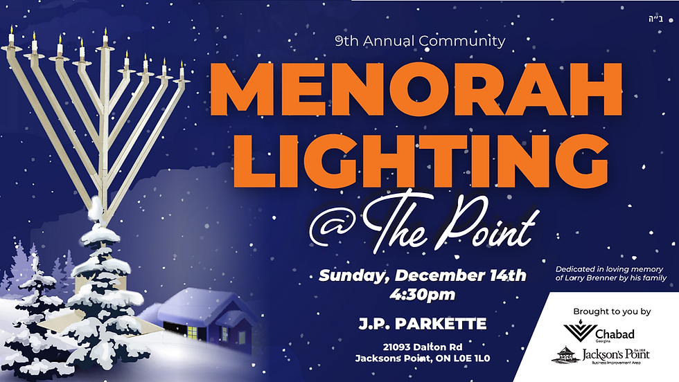 Menorah Lighting at the Point 5786
