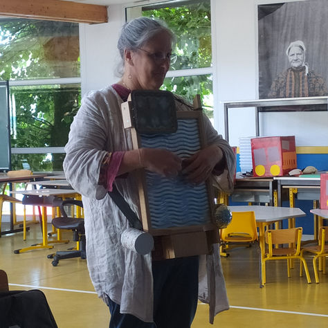 Musique du monde, le washboard