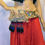 Thumbnail: 【Tribal-Bellydance-Costume】Bra and Belt Set ブラ・ベルトセット　Japonesc Frill