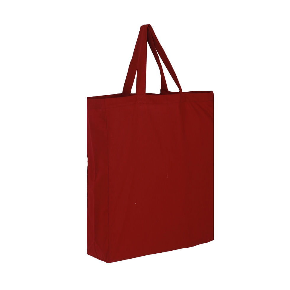 Thumbnail: Coloured Cotton Tote Bag