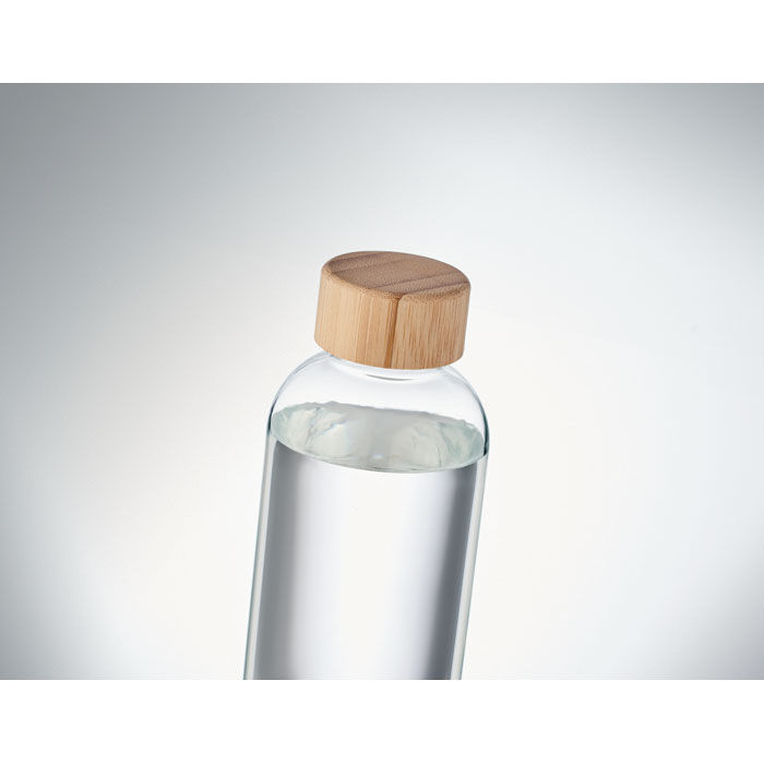 Thumbnail: Glass Bottle with Bamboo Lid