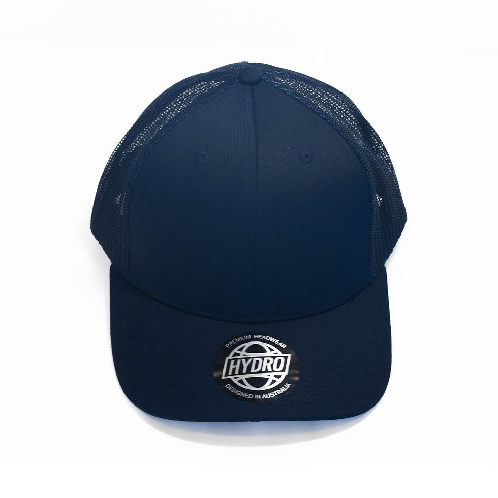Thumbnail: Woody 6 Panel PolyCotton Trucker Cap with Mesh Back