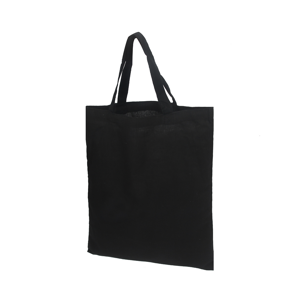 Thumbnail: Coloured Calico Bag Short Handle