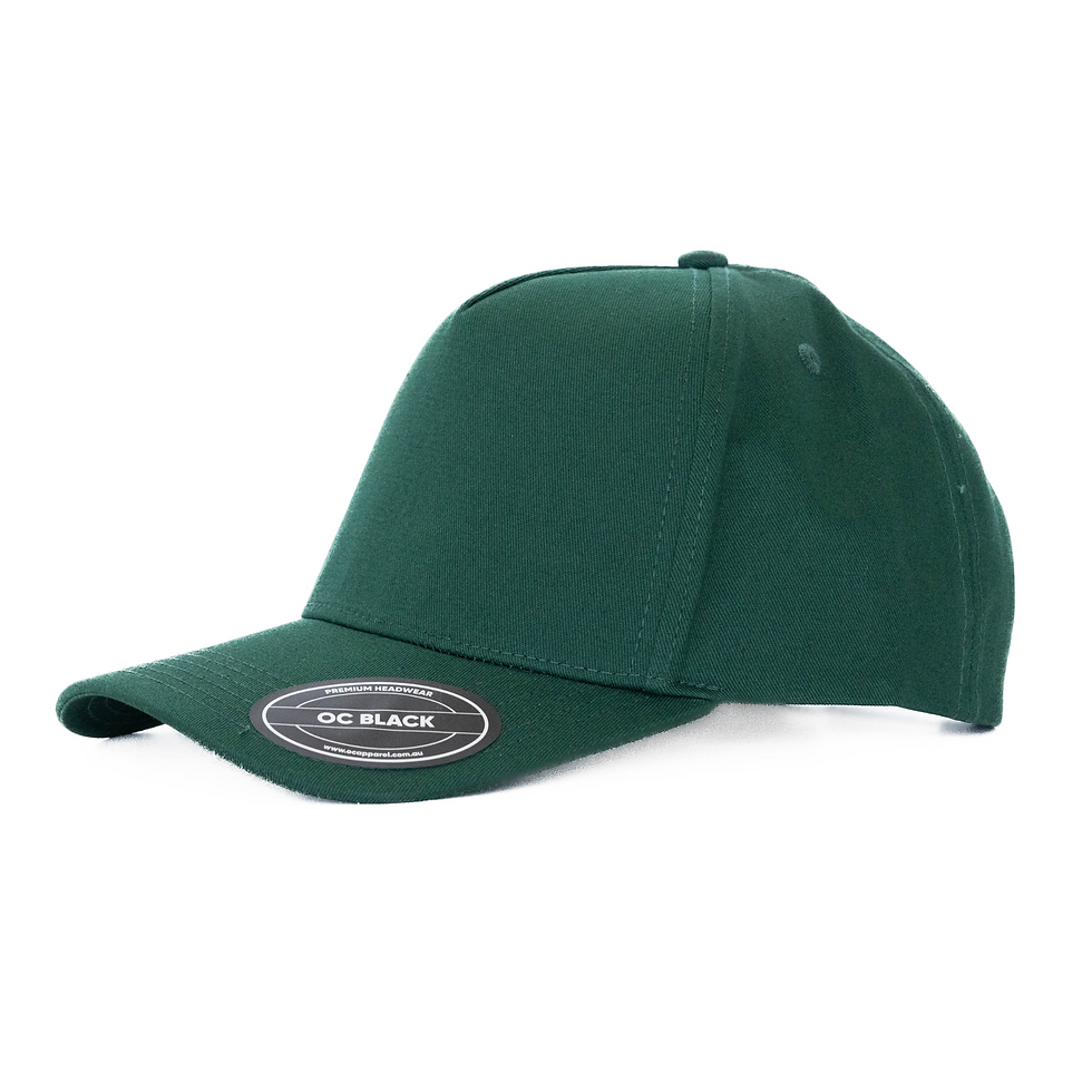 Thumbnail: Prado 5 Panel Cotton Cap with Snapback Closure
