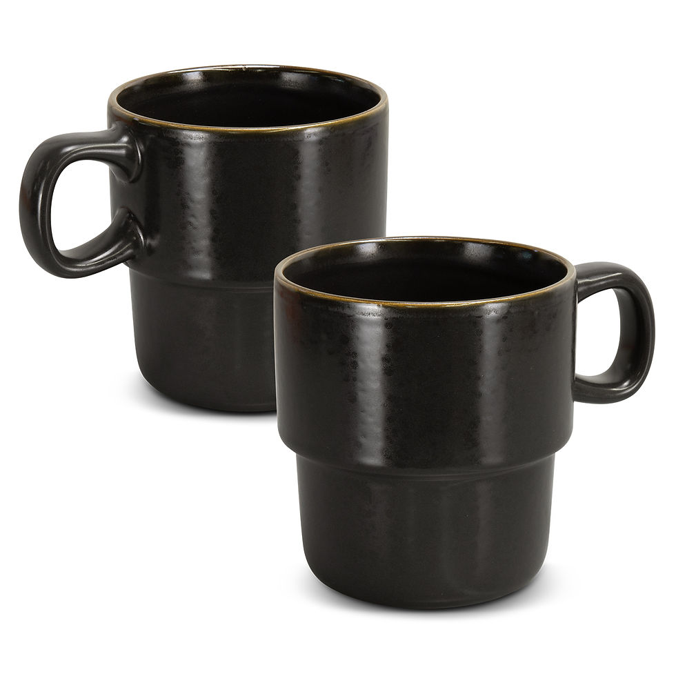 Thumbnail: Keepsake Stackable Coffee Cup — Set of 2