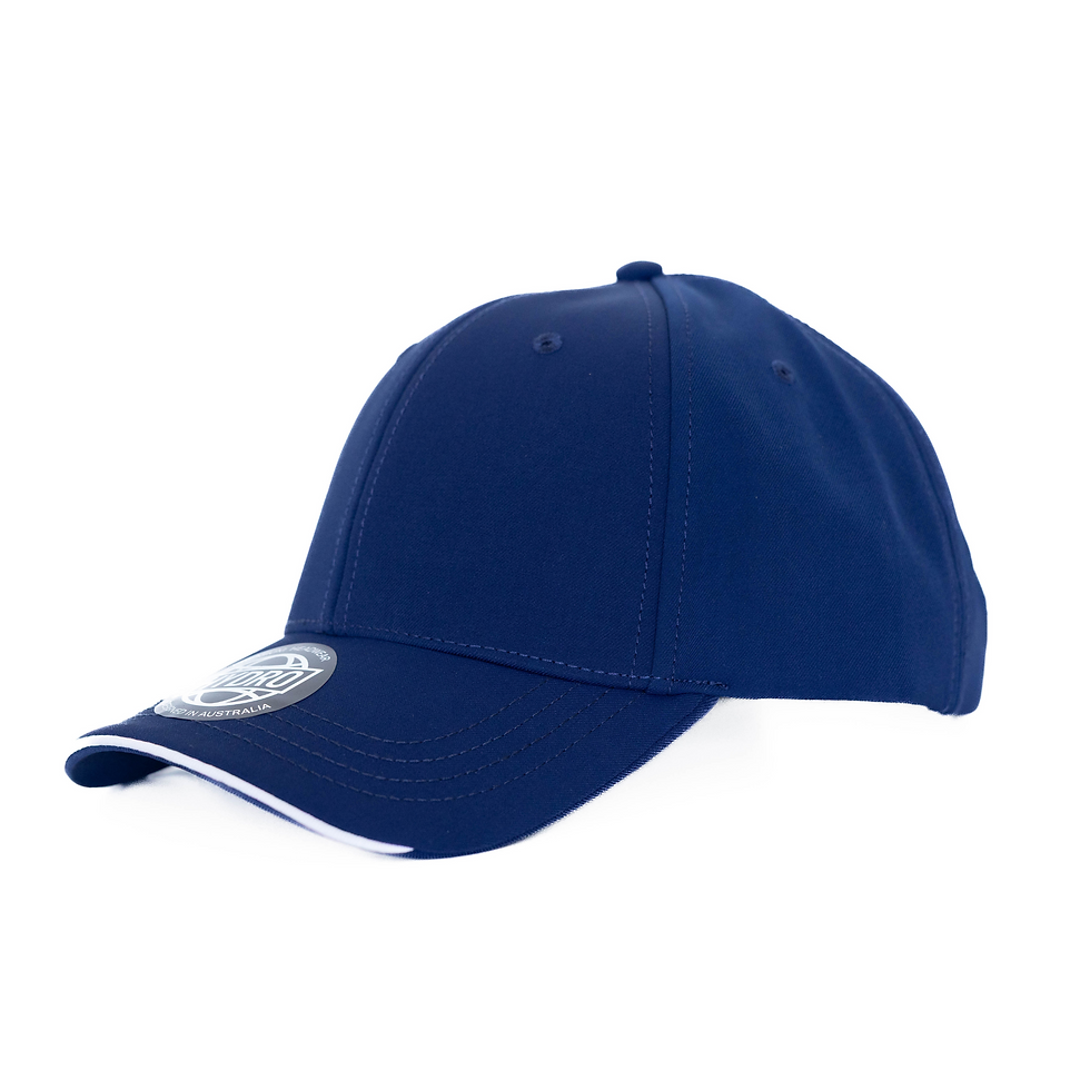 Thumbnail: Baker 6-Panel Cap with Cotton Twill Contrast Piping