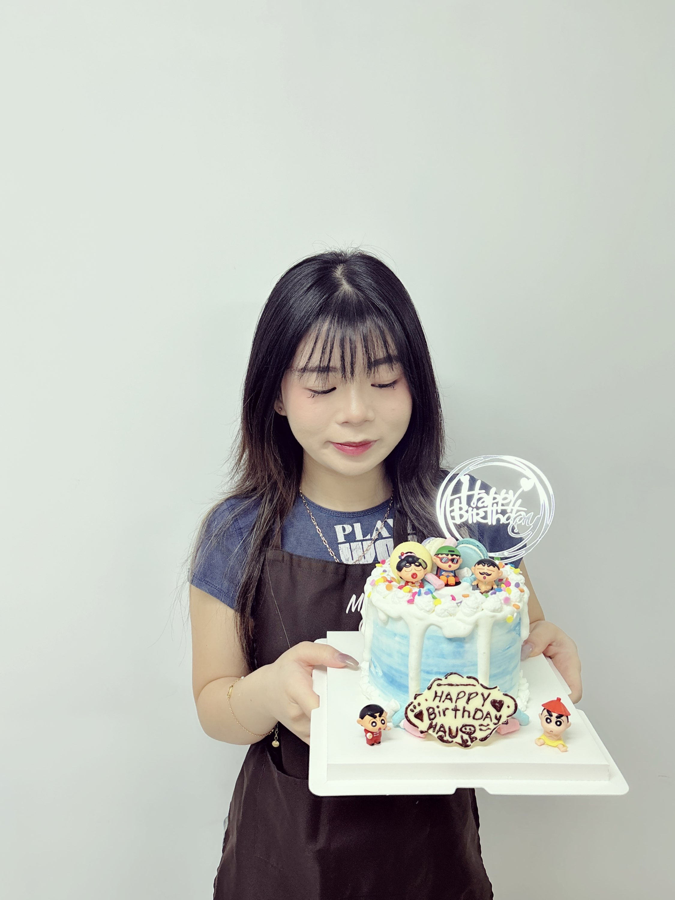 卡通擺件款蛋糕教學