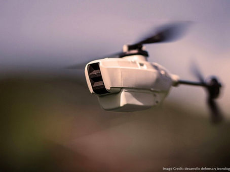 Nano Drone hovering image