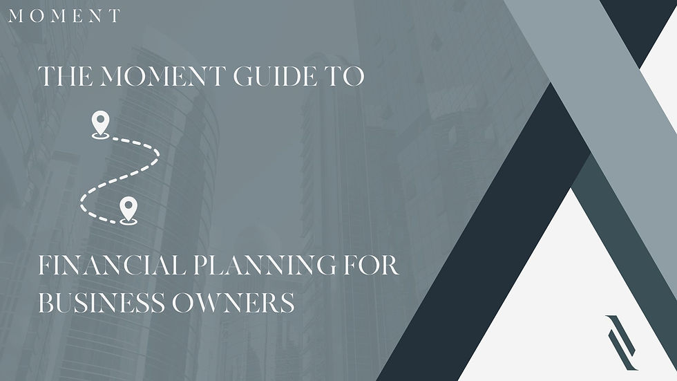 The guide to financial planning for business owners