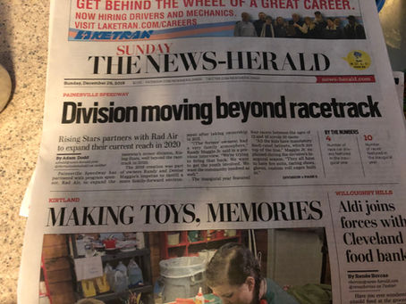 Front Page Coverage!