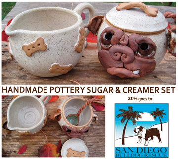 Sold for SAN DIEGO BULLDOG RESCUE