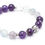 Thumbnail: Rocksology Women's Sagittarius Zodiac Bracelet - Amethyst & Fluorite