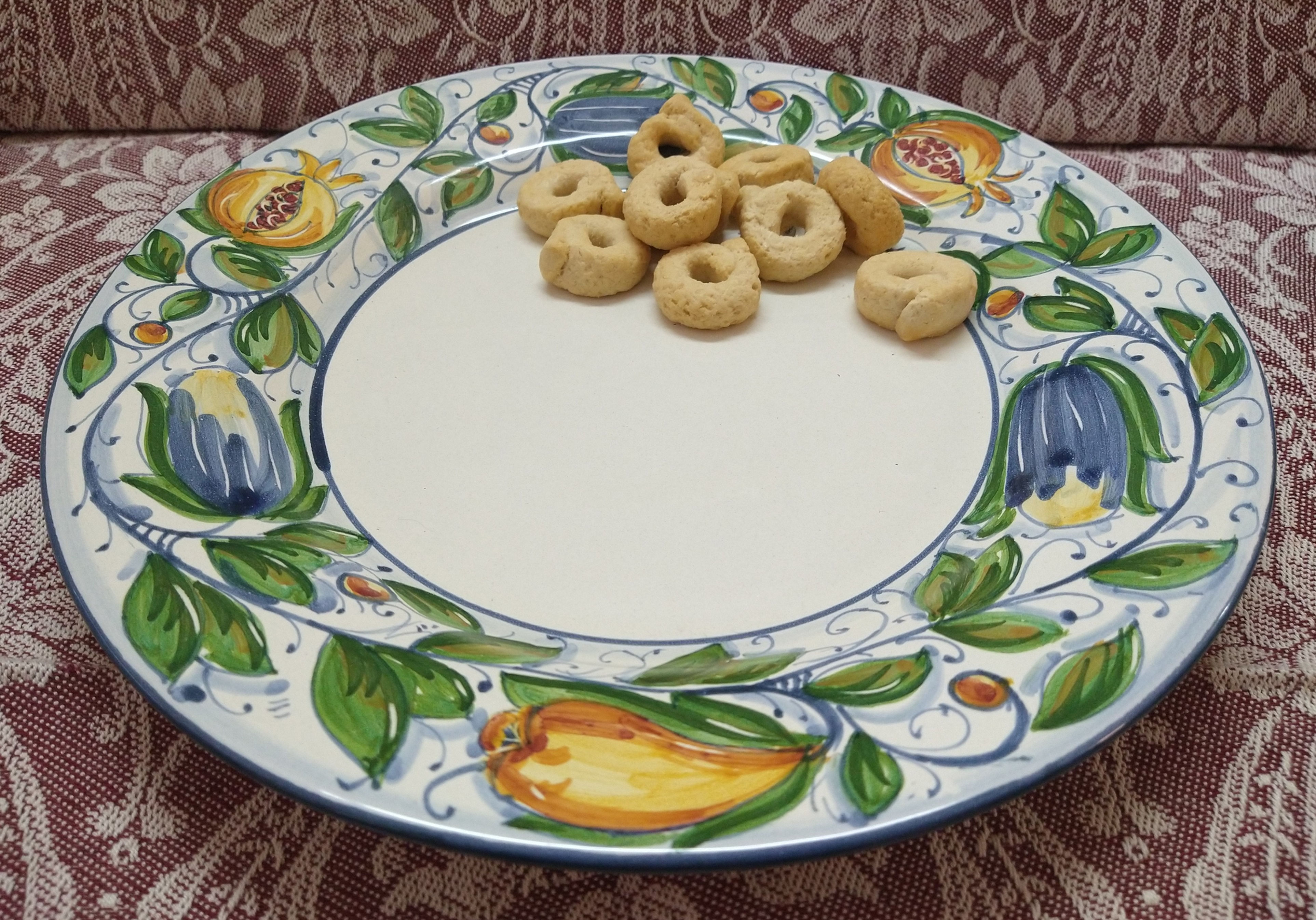 Rampini 28cm Dinner Plate Frutta Veneziana