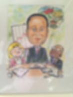 Gift Caricature Artwork Example By Caricature Artists Group