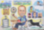 Gift Caricature Artwork Example By Caricature Artists Group