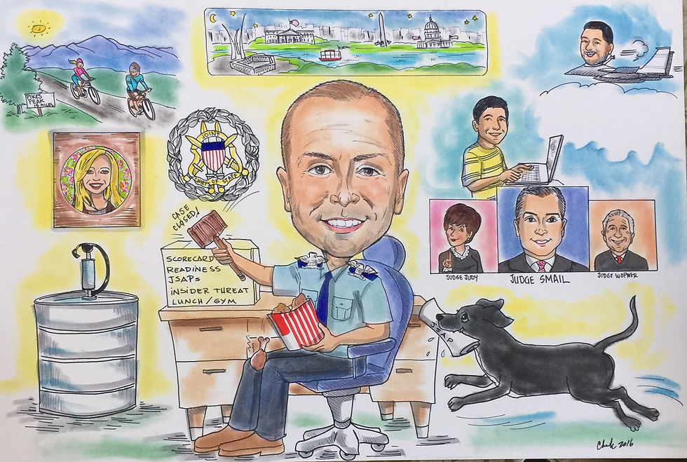Gift Caricature Artwork Example By Caricature Artists Group