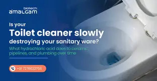 Is your toilet cleaner slowly destroying your sanitary ware? What hydrochloric acid does to ceramic, pipelines, and plumbing over time