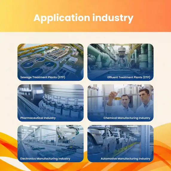 BOD Enhancer used in STP ETP pharma chemical electronics and automotive industries