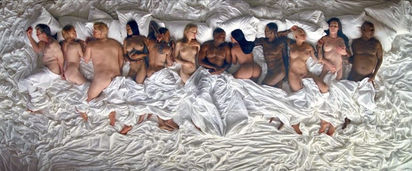 Famous - Kanye West premieres new raunchy video on Tidal