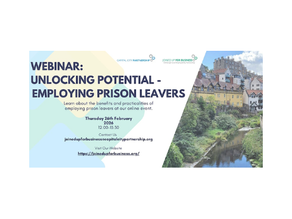 Webinar: Unlocking Potential – Employing Prison Leavers