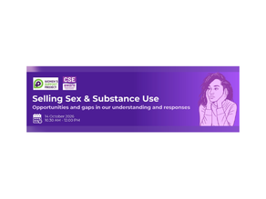 Free training opportunity on Selling Sex and Substance Use