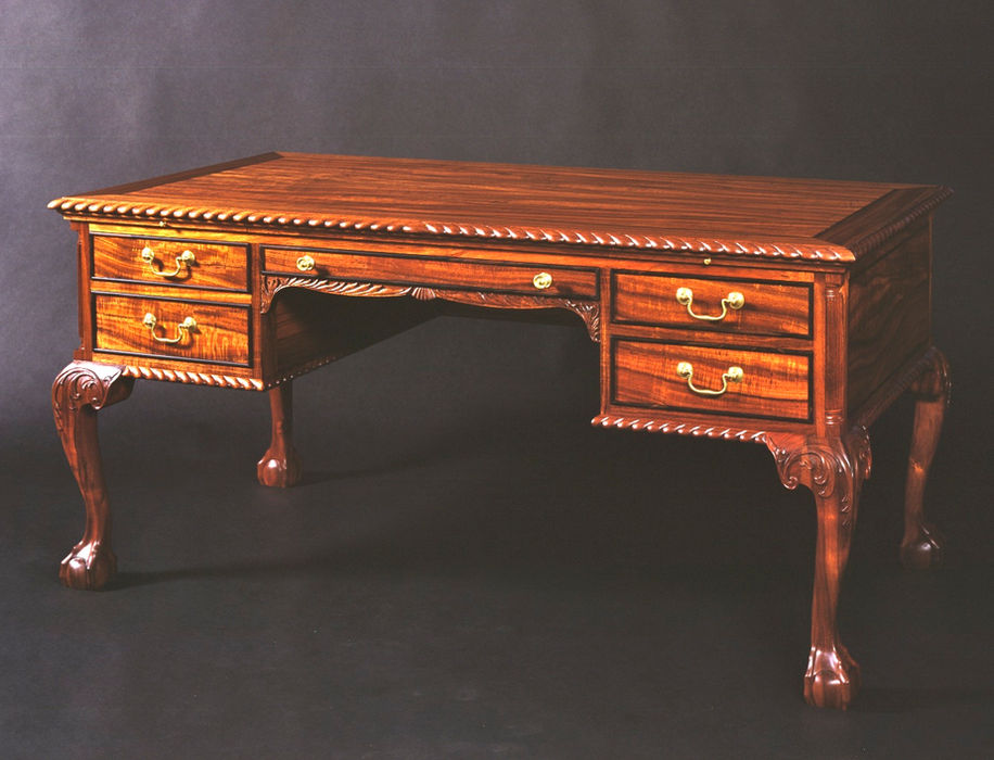 Custom Chippendale Style Desk