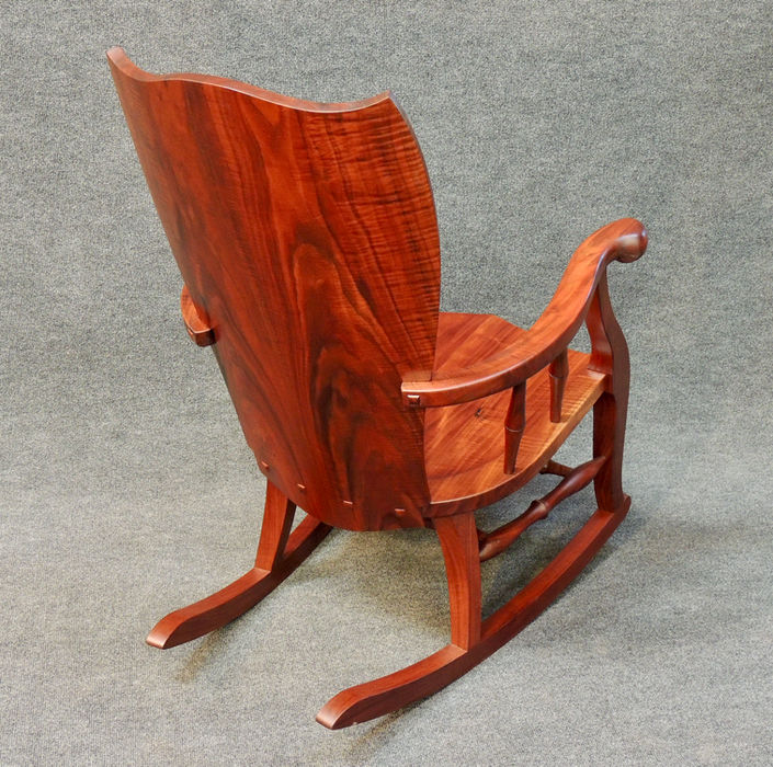 Claro Walnut Rocking Chair