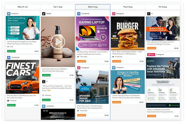White Blue Gray Modern Minimalist Manufacture Production Dashboard Website Desktop Prototy
