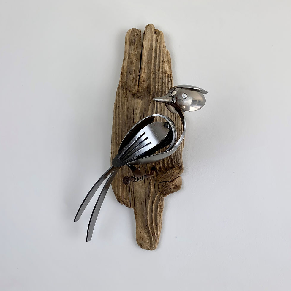 Thumbnail: SPOON BIRD SCULPTURE