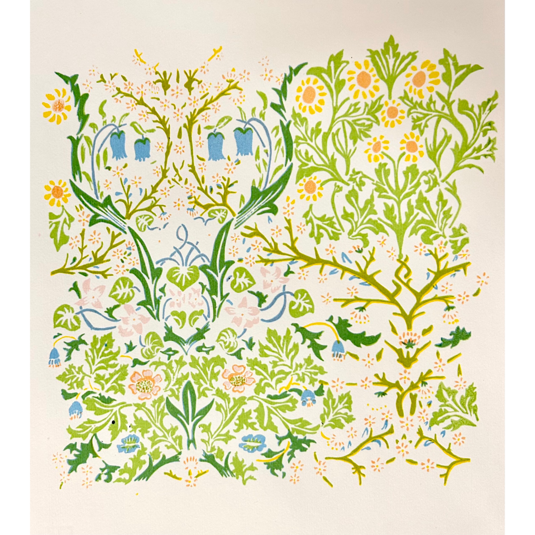 William Morris Screenprint