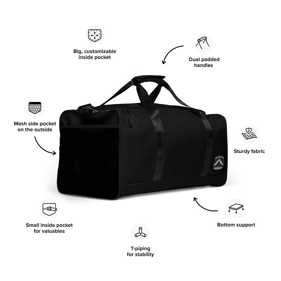 Thumbnail: RYP Future Topographic Duffle bag