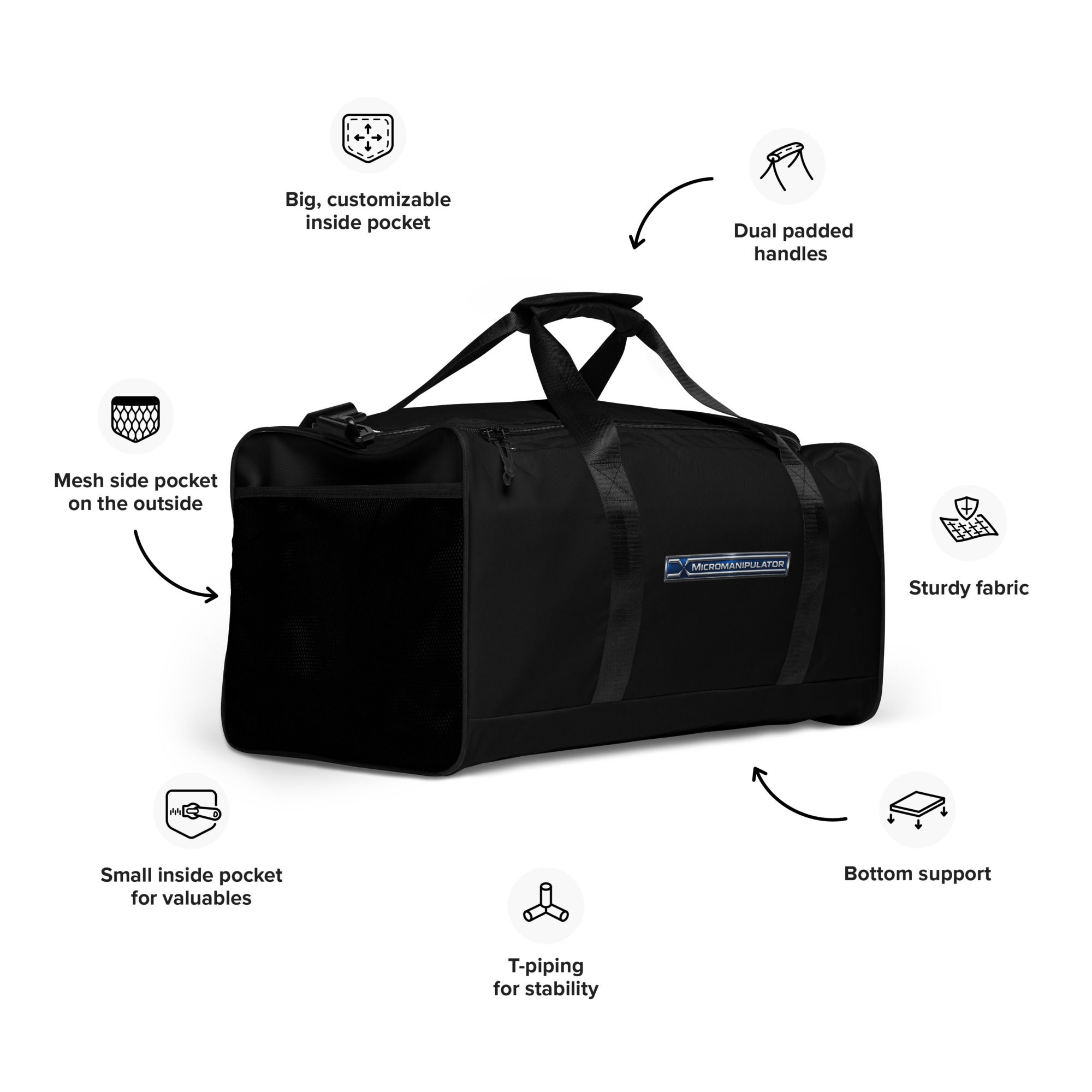 Micromanipulator Duffle bag