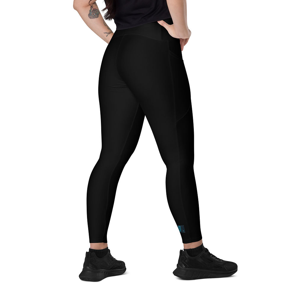 Thumbnail: RYP TOPO Crossover leggings with pockets