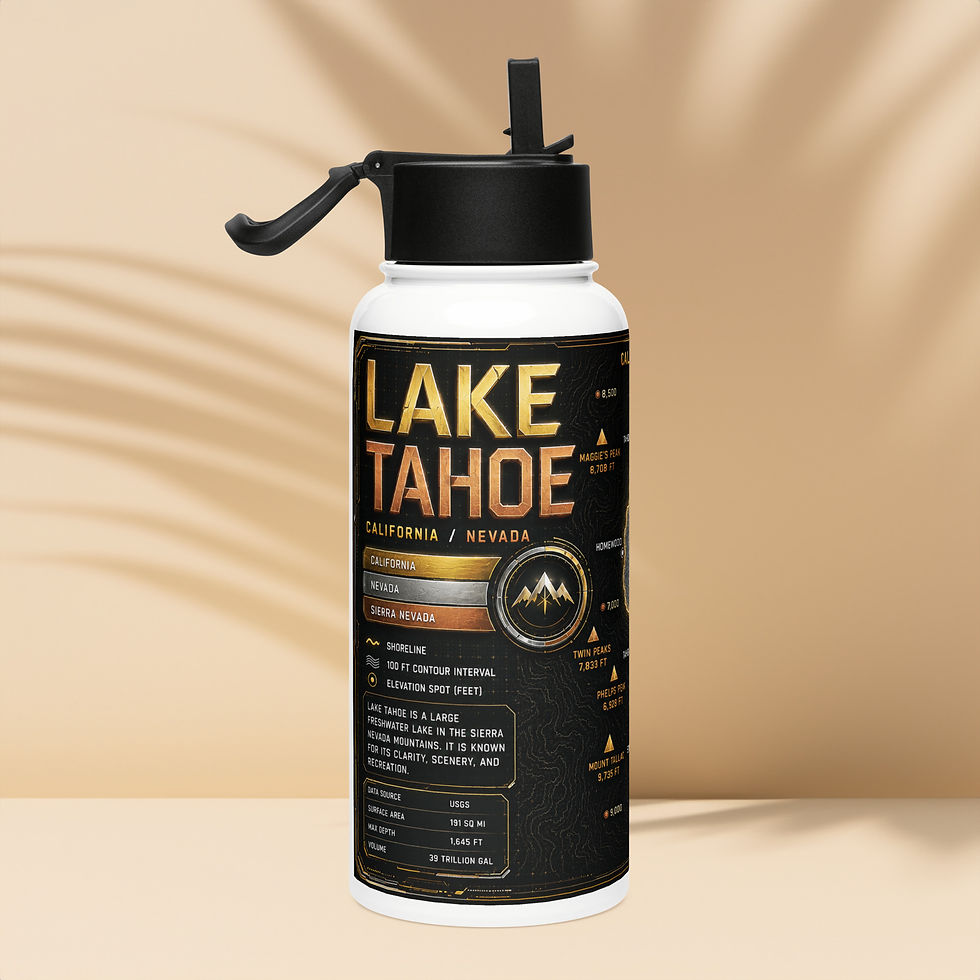 Thumbnail: RYP Tactical Stainless steel water bottle with a straw lid