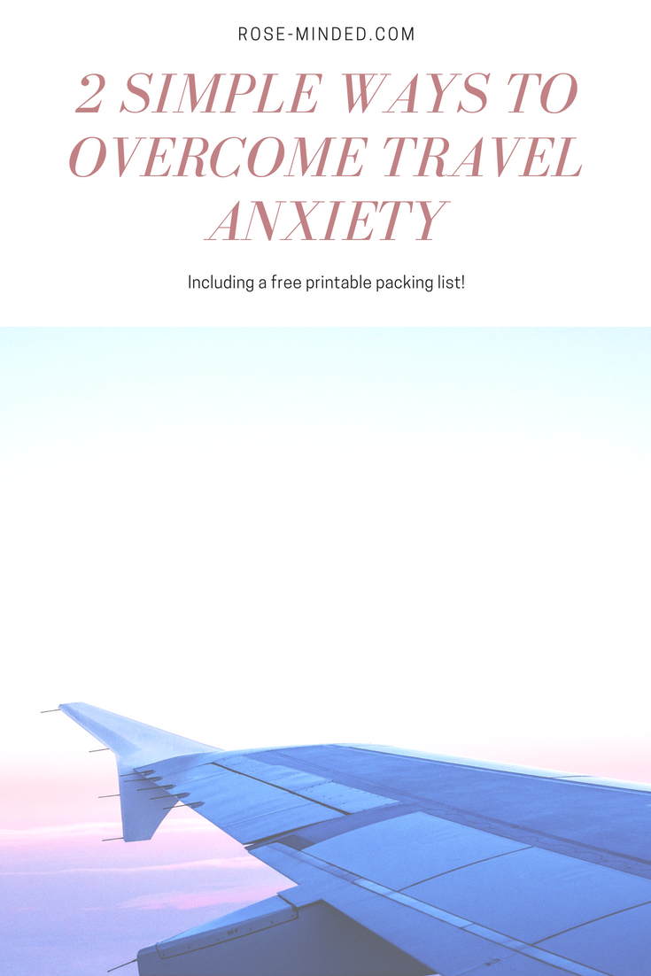 overcome travel anxiety and stress, vacations