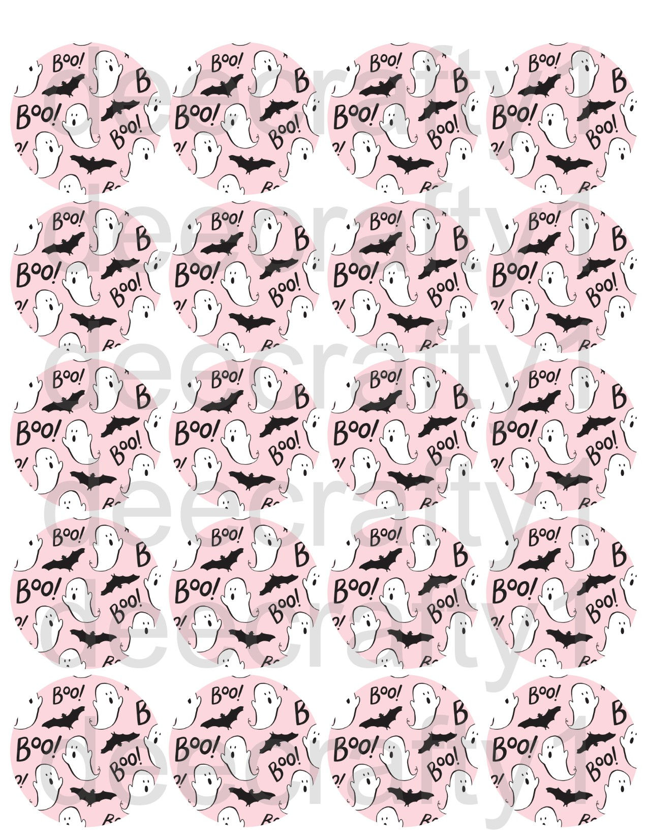 Pink Boos 2” edibles