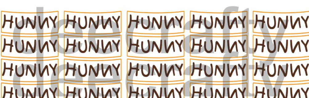 HUNNY Winnie the Pooh 2” edibles