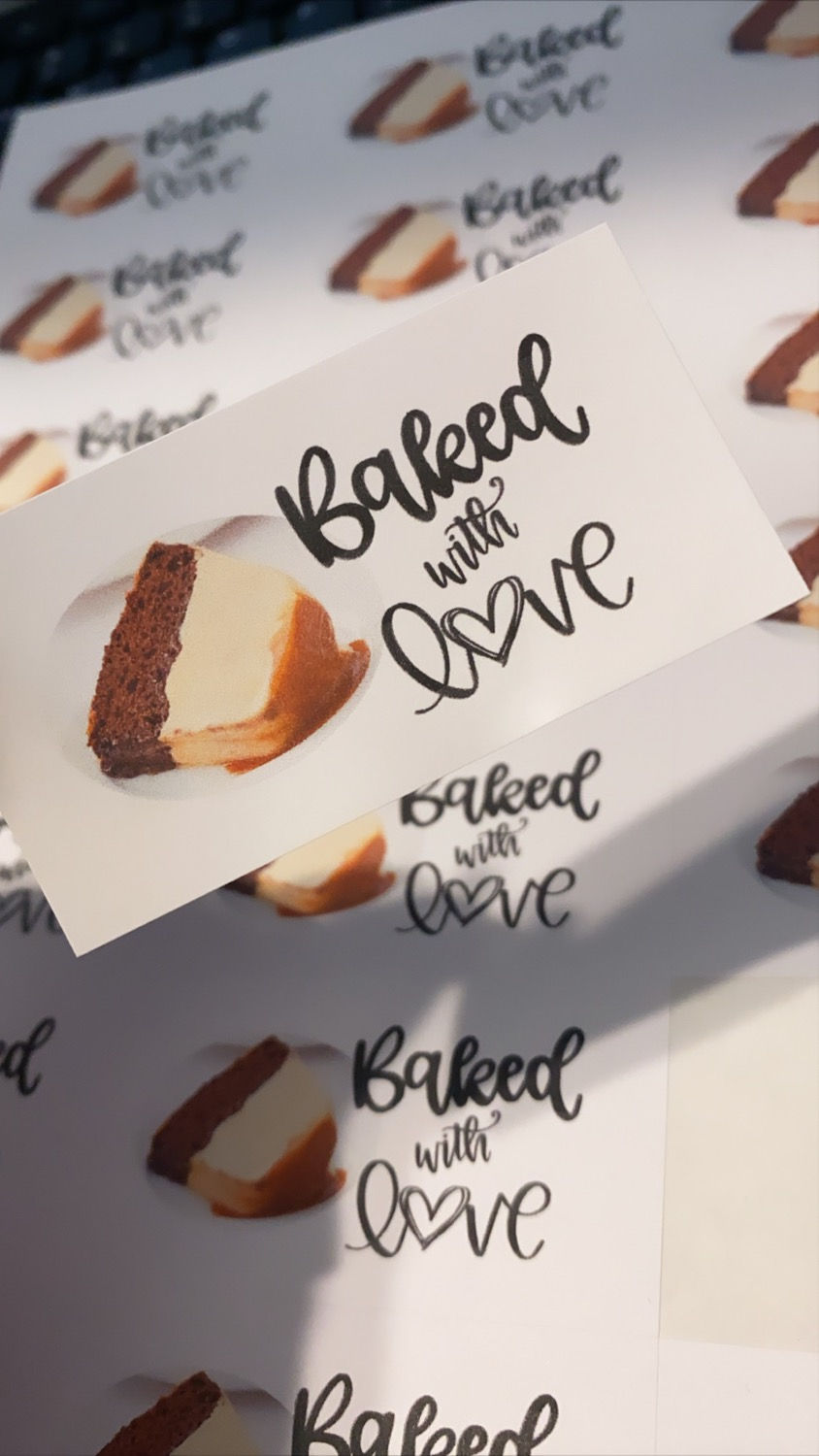 Chocoflan Baked with Love (rectangle)