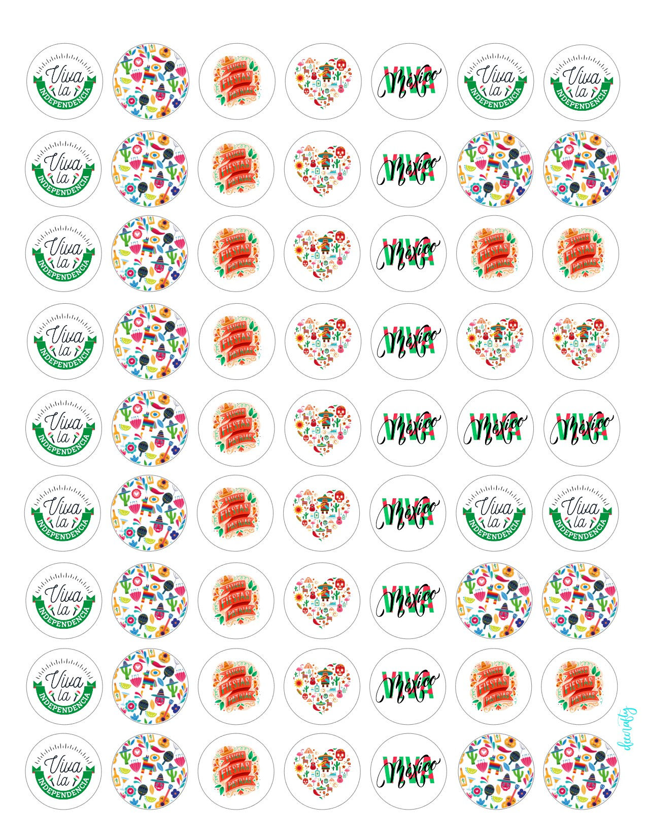 Dia de la Independencia Edibles 1”