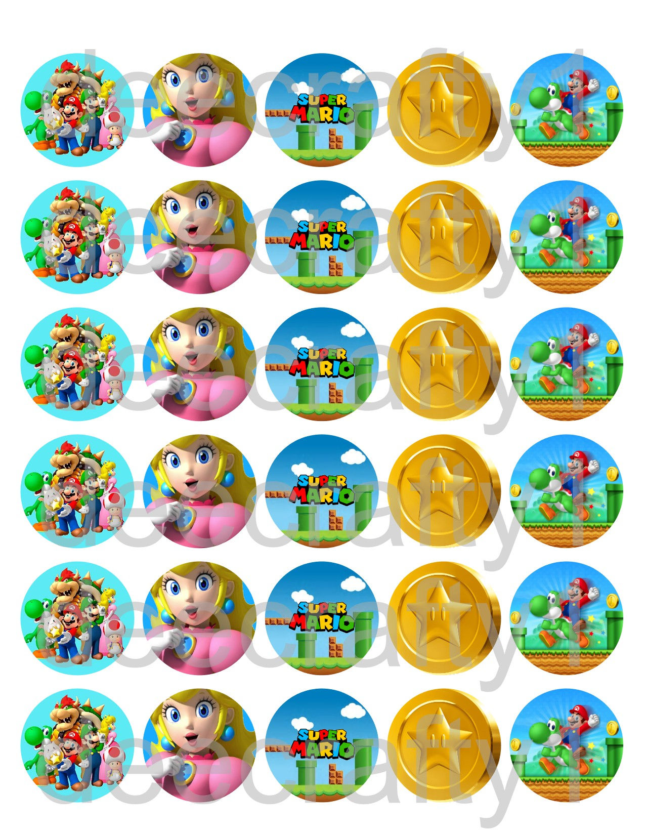 Super Mario Bros 1.5" edible
