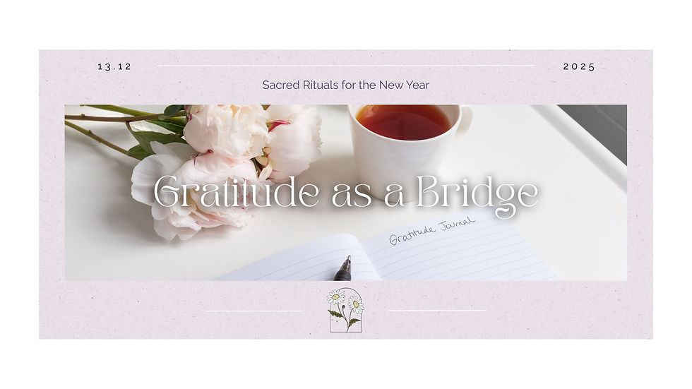 Gratitude as a Bridge