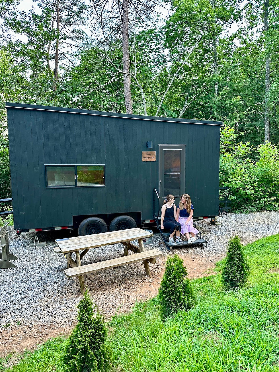 This cabin in Suches, GA, comes with a "cell phone lock box"
