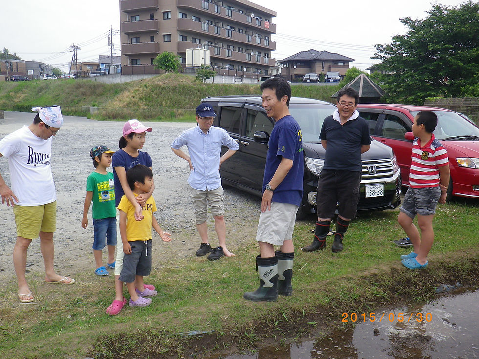 泥遊び②