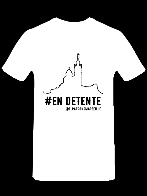 T-SHIRT BLANC #EN DETENTE